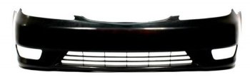 Бампер передний (с отверстиями под туманки) SAT Toyota Camry  XV30 (2004-2006) рестайлинг