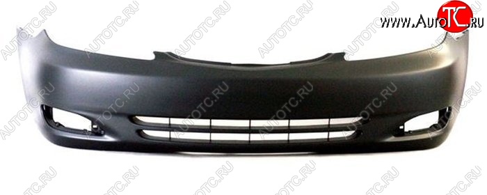 4 999 р. Передний бампер SAT (с отверстиями под ПТФ, пр-во Тайвань)  Toyota Camry  XV30 (2001-2004) дорестайлинг (Неокрашенный)  с доставкой в г. Керчь