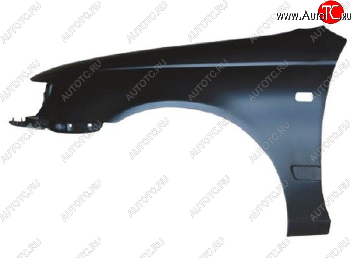 4 099 р. Переднее левое крыло SAT (с отверстием под повторитель, Тайвань) Toyota Caldina T190 дорестайлинг универсал (1992-1995) (Неокрашенное)  с доставкой в г. Керчь