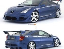 7 699 р. Задний бампер VeilSide Toyota Celica T230 (1999-2006)  с доставкой в г. Керчь. Увеличить фотографию 9