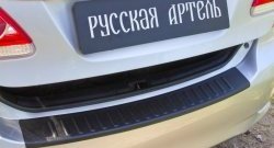 1 329 р. Защитная накладка на задний бампер RA  Toyota Corolla  E150 (2006-2010) седан дорестайлинг  с доставкой в г. Керчь. Увеличить фотографию 5