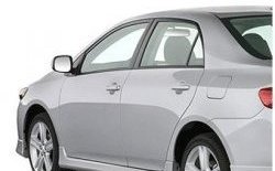 7 399 р. Пороги накладки CT Toyota Corolla E150 седан рестайлинг (2009-2013) (Неокрашенные)  с доставкой в г. Керчь. Увеличить фотографию 2