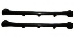 7 399 р. Пороги накладки CT Toyota Corolla E150 седан рестайлинг (2009-2013) (Неокрашенные)  с доставкой в г. Керчь. Увеличить фотографию 3