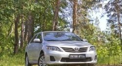 999 р. Реснички на фары RA  Toyota Corolla ( E140,  E150) (2009-2013) седан рестайлинг (Неокрашенные)  с доставкой в г. Керчь. Увеличить фотографию 3
