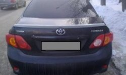 4 899 р. Спойлер CT Toyota Corolla E150 седан дорестайлинг (2006-2010) (Неокрашенный)  с доставкой в г. Керчь. Увеличить фотографию 2
