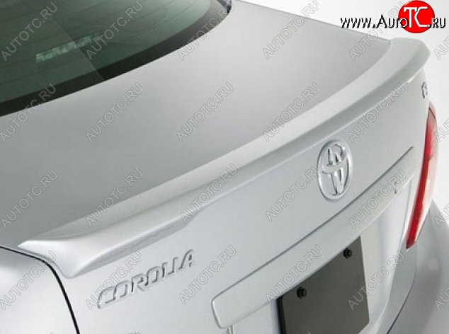4 899 р. Спойлер CT Toyota Corolla E150 седан дорестайлинг (2006-2010) (Неокрашенный)  с доставкой в г. Керчь