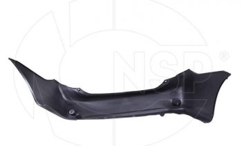 7 199 р. Бампер задний NSP Toyota Corolla E150 седан дорестайлинг (2006-2010) (Неокрашенный)  с доставкой в г. Керчь. Увеличить фотографию 3