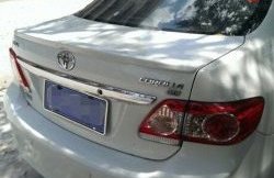 3 399 р. Лип спойлер АВТОКРАТ  Toyota Corolla  E150 (2009-2013) седан рестайлинг (Неокрашенный)  с доставкой в г. Керчь. Увеличить фотографию 3