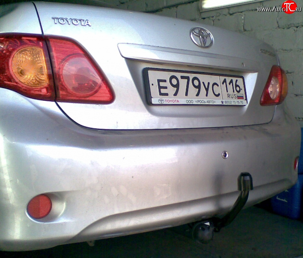 10 349 р. Фаркоп NovLine Toyota Corolla E150 седан дорестайлинг (2006-2010)  с доставкой в г. Керчь