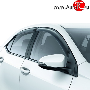 4 199 р. Дефлекторы окон (ветровики) 4 шт. (седан) Novline Toyota Corolla E180 дорестайлинг (2013-2016)  с доставкой в г. Керчь