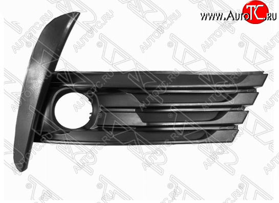 389 р. Правая вставка под противотуманную фару SAT Toyota Corolla E180 рестайлинг (2016-2019)  с доставкой в г. Керчь