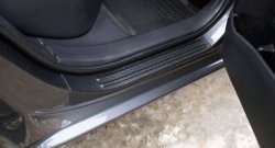1 999 р. Накладки на порожки автомобиля RA Toyota Corolla E180 рестайлинг (2016-2019)  с доставкой в г. Керчь. Увеличить фотографию 3
