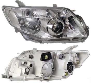 Правая фара SAT (под ксенон) Toyota Corolla Axio  (E140) седан (2006-2008) дорестайлинг