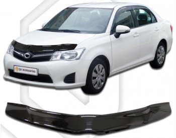 Дефлектор капота CA-Plastiс Toyota Corolla Axio  (E160) седан (2012-2016) дорестайлинг