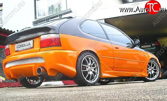 22 899 р. Задний бампер Velside Toyota Corolla E100 седан (1991-2002)  с доставкой в г. Керчь