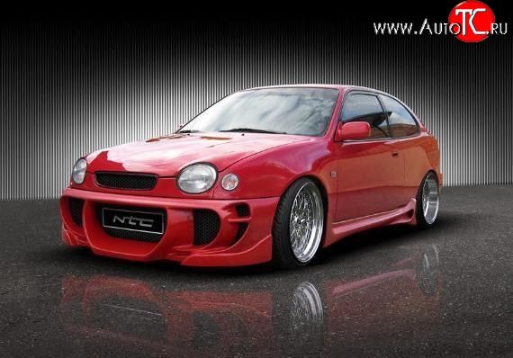 22 899 р. Передний бампер EVO Toyota Corolla E110 седан дорестайлинг (1997-2000)  с доставкой в г. Керчь