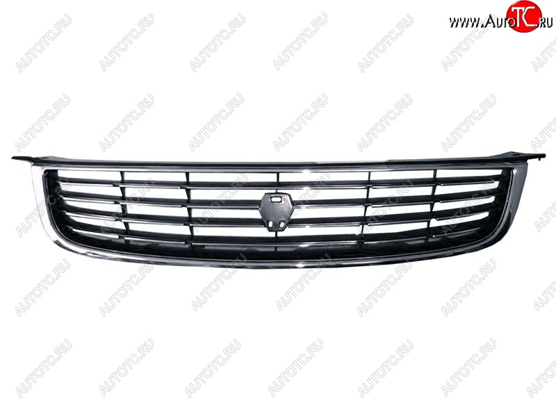 2 489 р. Решётка радиатора SAT (хром) Toyota Corolla E110 седан дорестайлинг (1997-2000) (Неокрашенная)  с доставкой в г. Керчь