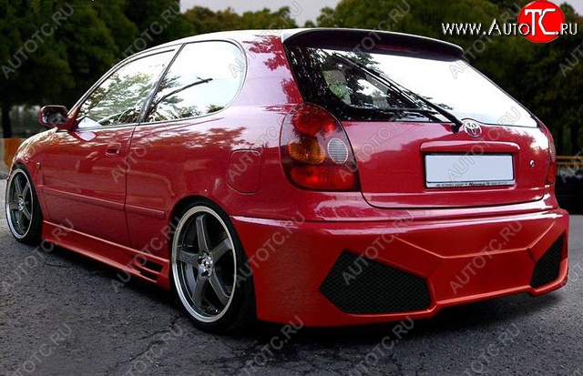 22 899 р. Задний бампер Golardo Toyota Corolla E110 седан дорестайлинг (1997-2000)  с доставкой в г. Керчь