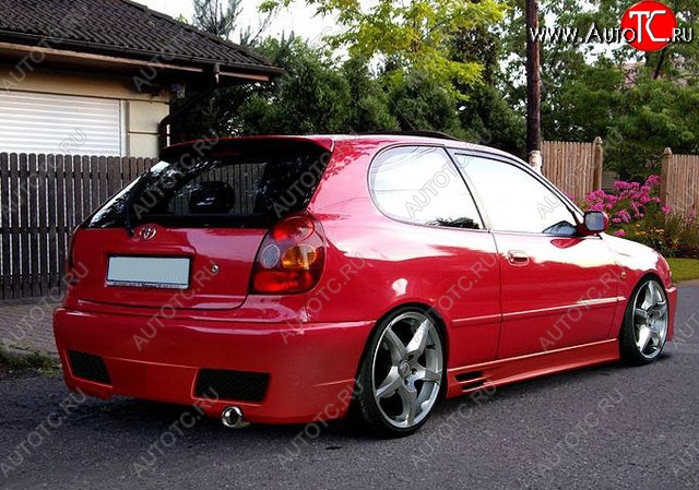 22 899 р. Задний бампер Weber Sport Toyota Corolla E110 седан дорестайлинг (1997-2000)  с доставкой в г. Керчь