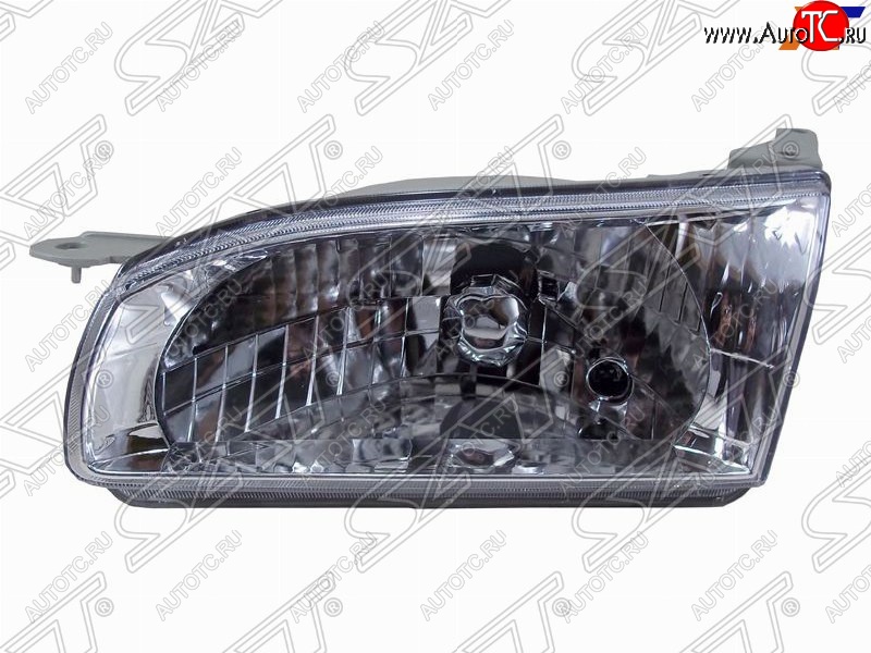 2 399 р. Левая фара SAT (хрусталь)  Toyota Corolla  E110 (1995-1997) седан рестайлинг  с доставкой в г. Керчь