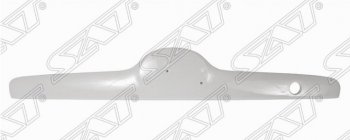 Молдинг крышки багажника SAT (белый, на японца 2000-2002 г.в.) Toyota Corolla  E120 (2000-2004) седан дорестайлинг