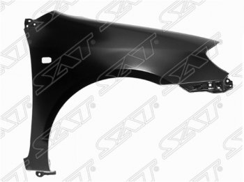 Правое переднее крыло SAT (с отв. под повторитель, пр-во Тайвань) Toyota Corolla  E120 (2000-2004) седан дорестайлинг