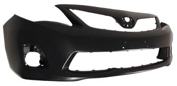 Бампер передний SAT Toyota Corolla  E150 (2009-2013) седан рестайлинг