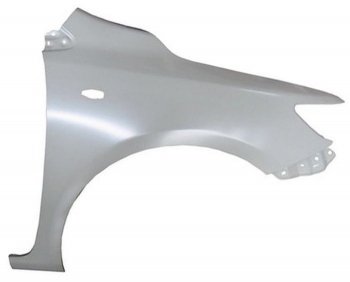 Переднее правое крыло SAT (с отверстием под повторитель, Тайвань) Toyota Corolla  E150 (2006-2013) седан дорестайлинг, седан рестайлинг
