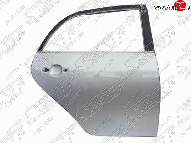 14 599 р. Правая дверь задняя SAT  Toyota Corolla ( E150,  E140) (2006-2010) седан дорестайлинг (Неокрашенная)  с доставкой в г. Керчь