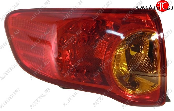 1 869 р. Левый фонарь SAT (диодный)  Toyota Corolla  E150 (2006-2010) седан дорестайлинг  с доставкой в г. Керчь