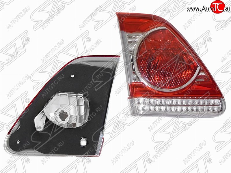 939 р. Левый фонарь SAT (внутренний)  Toyota Corolla  E150 (2009-2013) седан рестайлинг  с доставкой в г. Керчь