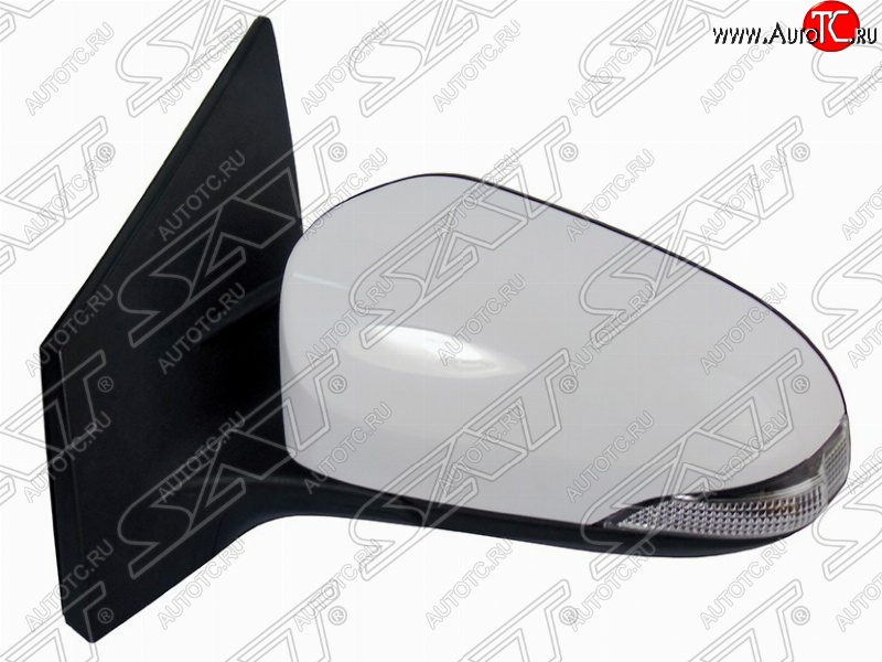 5 449 р. Левое боковое зеркало заднего вида SAT (обогрев, поворот, 7 контактов)  Toyota Corolla  E180 (2013-2019) дорестайлинг, рестайлинг (Неокрашенное)  с доставкой в г. Керчь