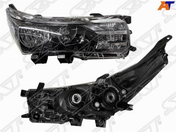 Правая фара SAT (галоген, без ДХО) Toyota Corolla  E180 (2013-2016) дорестайлинг