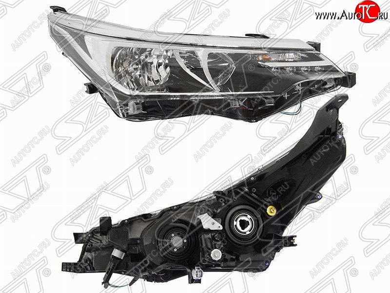8 349 р. Правая фара передняя SAT (с электрокорректором) Toyota Corolla E180 дорестайлинг (2013-2016)  с доставкой в г. Керчь