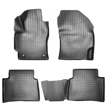 Коврики салонные Noplast (3D) Toyota Corolla E210 хэтчбэк 5 дв. дорестайлинг (2018-2022)