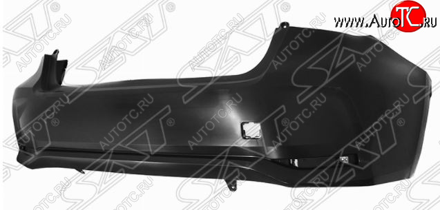 4 749 р. Задний бампер SAT Toyota Corolla E210 седан дорестайлинг (2018-2022) (Неокрашенный)  с доставкой в г. Керчь