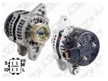 Генератор SAT (12V/70A) Toyota Corolla Fielder  E120 (2002-2006) универсал 1-ый рестайлинг, универсал 2-ой рестайлинг