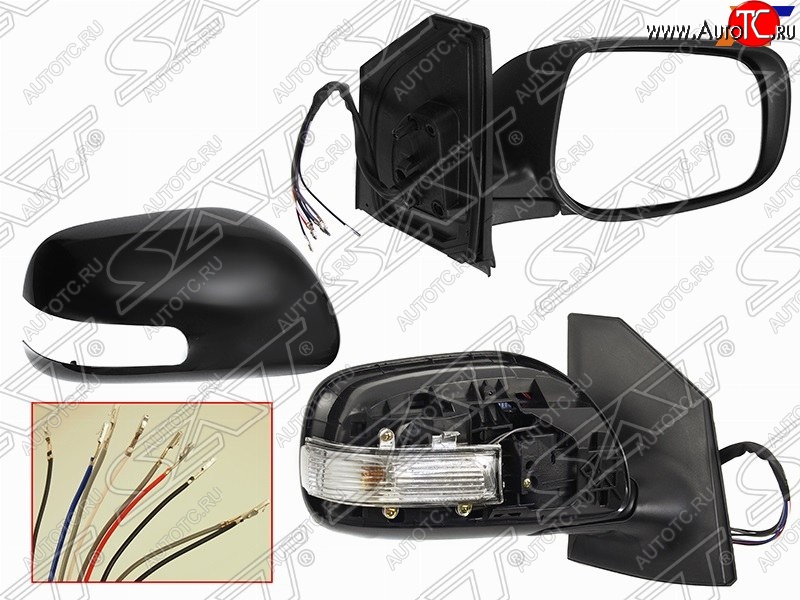 6 599 р. Правое боковое зеркало заднего вида SAT (9 контактов) Toyota Corolla Axio (E140) седан - Corolla Fielder E140 (Неокрашенное) с доставкой в г. Керчь Увеличить фотографию 1 6 599 р. Правое боковое зеркало заднего вида SAT (9 контактов) Toyota Corolla Axio (E140) седан - Corolla Fielder E140 (Неокрашенное) с доставкой в г. Керчь