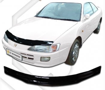 Дефлектор капота CA-Plastic Toyota Corolla Levin E110 купе рестайлинг (1997-2000)