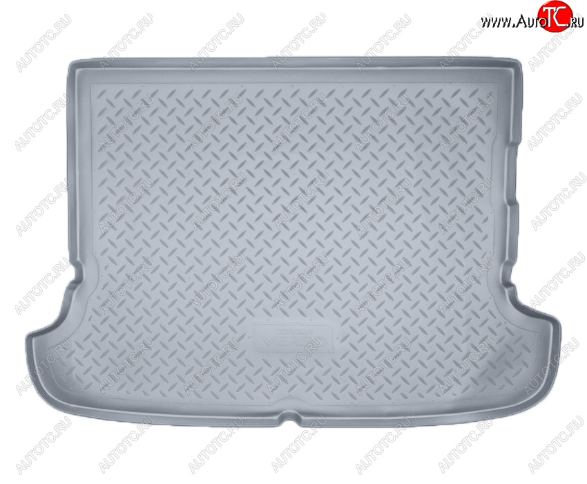 2 199 р. Коврик багажника Norplast Unidec  Toyota Corolla Verso  AR10 (2004-2009) (Цвет: серый)  с доставкой в г. Керчь