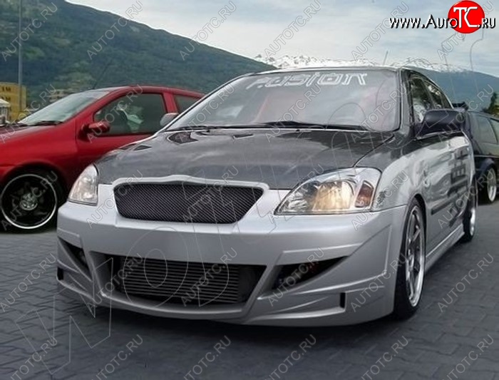 23 969 р. Передний бампер R1 Toyota Corolla E120 универсал дорестайлинг (2000-2004)  с доставкой в г. Керчь