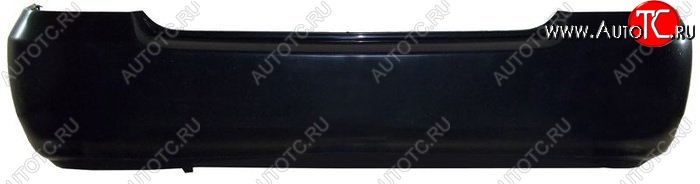 6 749 р. Бампер задний SAT(Тайвань). Toyota Corolla E120 седан дорестайлинг (2000-2004) (Неокрашенный)  с доставкой в г. Керчь
