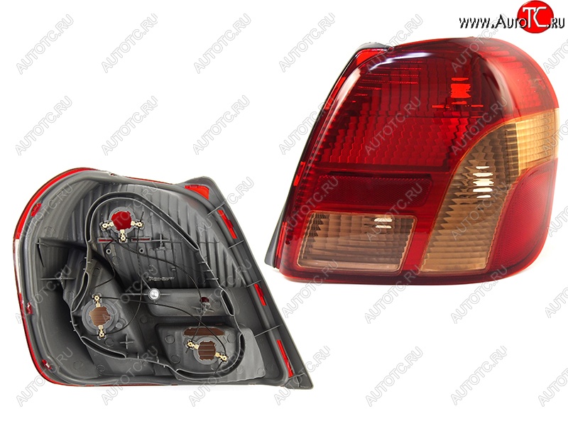 2 899 р. Правый фонарь SAT Toyota Echo XP10 седан дорестайлинг (1999-2002)  с доставкой в г. Керчь