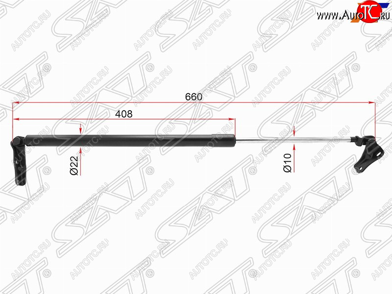 999 р. Левый упор багажника SAT Toyota Estima AHR10,XR30, XR40 (2000-2006)  с доставкой в г. Керчь