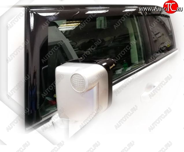2 079 р. Дефлектора окон CA-Plastic Toyota FJ-Cruiser (2006-2018) (Classic полупрозрачный)  с доставкой в г. Керчь