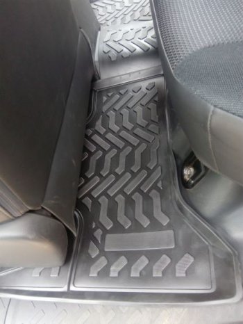 1 829 р. Коврики салона Aileron (с подпятником)  Toyota FJ-Cruiser (2006-2018)  с доставкой в г. Керчь. Увеличить фотографию 3