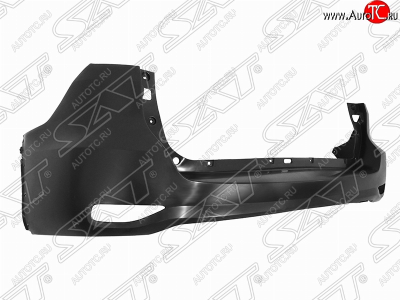 11 899 р. Задний бампер SAT  Toyota Fortuner  AN160 (2015-2020) дорестайлинг (Неокрашенный)  с доставкой в г. Керчь