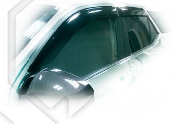 Дефлектора окон CA-Plastic Toyota Fortuner AN160 дорестайлинг (2015-2020)
