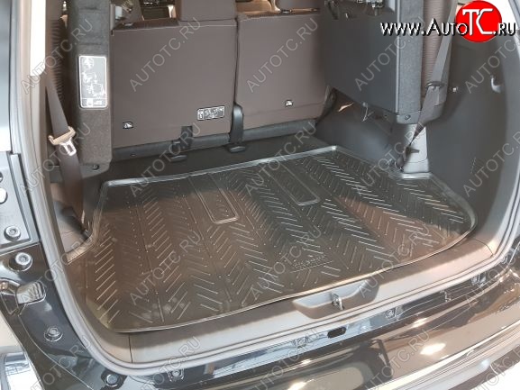 1 399 р. Коврик в багажник Aileron  Toyota Fortuner  AN160 (2015-2025) дорестайлинг, рестайлинг  с доставкой в г. Керчь