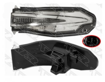 Правый указатель поворота в зеркало SAT Toyota RAV4 XA40 5 дв. дорестайлинг (2012-2015)